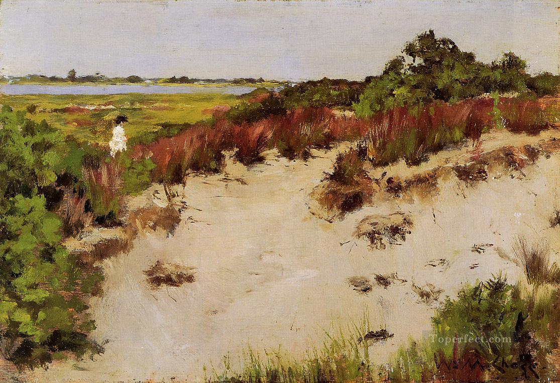 Shinnecock Landscape William Merritt Chase Oil Paintings